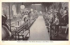 BR60709 postcard tower of london the horse armoury in the white tower   uk