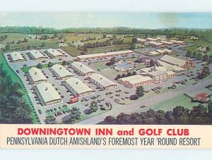 Pre-1980 INN MOTEL Downingtown Near Exton & West Chester & Philadelphia PA c5522