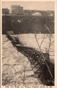 Canada Niagara Falls Collapse Of Falls View Bridge 27 January 1938