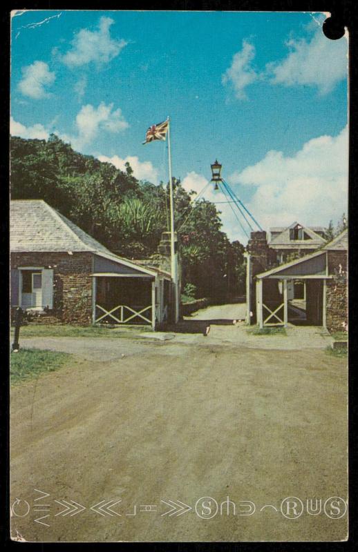 The Gateway to the Dockyard - Antigua, West Indies