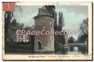 Postcard Old Savigny Sur Orge Le Chateau D'Honneur Court