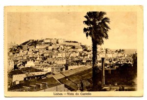 Portugal - Lisbon. View of the Castle