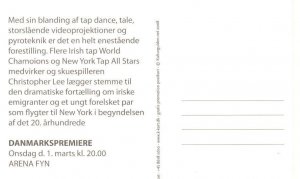 Magic Of The Dance Denmark Dancing Championships Theatre Postcard