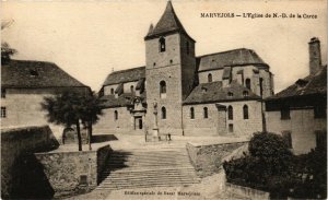 CPA MARVEJOLS - L'Église de N.-D. de la Carce (292272)