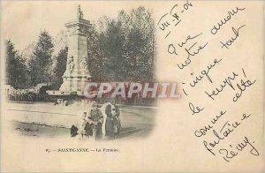 Old Postcard Sainte Anne Fontaine