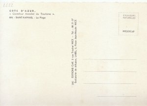 France Postcard - Saint-Raphael - La Plage - Ref TZ2892