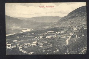 VALDERS HURDALSHYGEN NORGE NORWAY VINTAGE POSTCARD