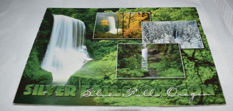 Silver Falls State Park Oregon Postcard Smith-Western Inc.