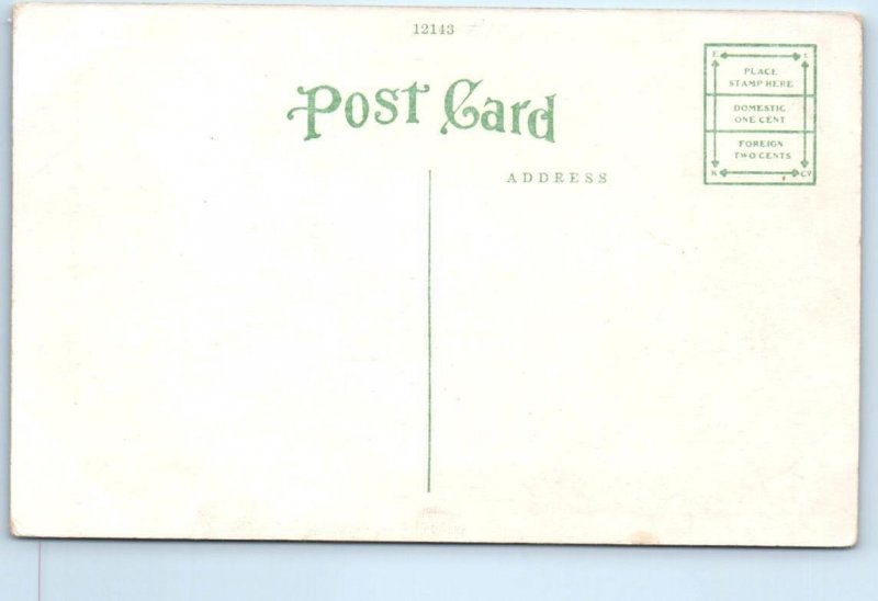 GARY, IN Indiana ~ Street Scene GARY THEATRE c1910s  Postcard