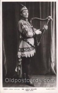 Mr. Lewis Waller, Robin Hood, Music Unused 