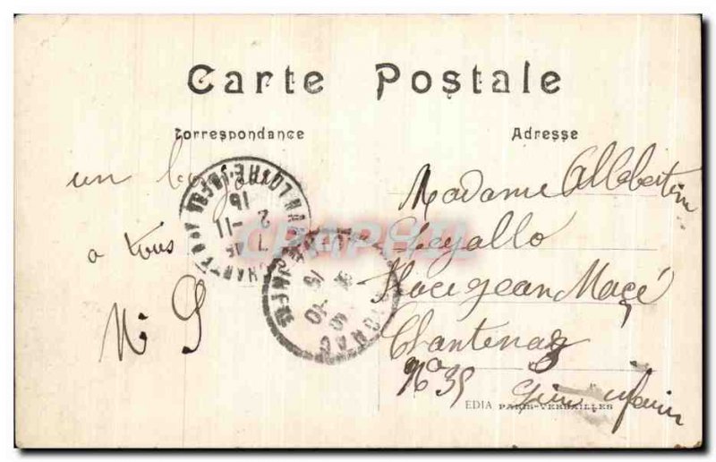 Old Postcard Versailles Park Petit Trianon Le Temple De L & # 39Amour