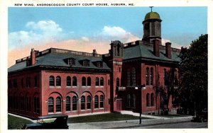 Auburn, Maine - New Wing of the Androscoggin County Court House - c1920