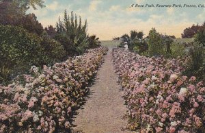 California Fresno A Rose Path Kearney Park