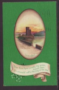 St Patrick's Day,Dear Erin,Innisfail Postcard 