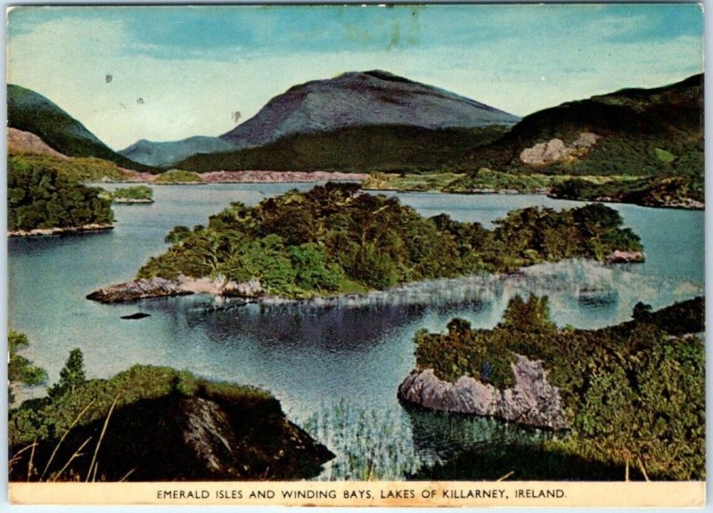 Postcard - Emerald Isles And Winding Bays, Lakes Of Killarney, Ireland