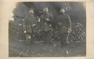 German infanry battalion military comrades souvenir photo postcard cigarettes