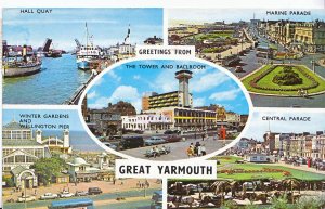 Norfolk Postcard - Greetings from Great Yarmouth. Posted  Ref.9069