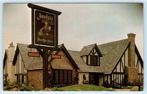 NATIONAL CITY, California CA ~ Roadside JOHN BULL Restaurant 1960s-70s Postcard