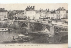 France Postcard - Compiegne - Vue Du Pont Vers La Rue Solferino - Ref 14887A