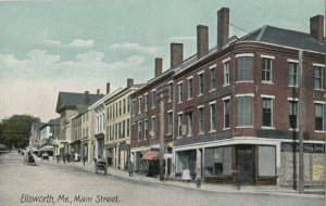 ELLSWORTH, Maine, 1900-10s; Main Street