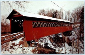 Postcard - Chiselville Covered Bridge - Sunderland, Vermont