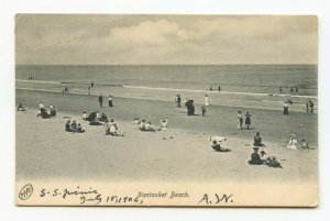 Postcard Nantasket Beach MA Sunday School Picnic 1906 Standard View Card 