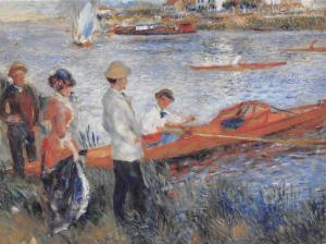 Auguste Renoir - Oarsmen at Chatou