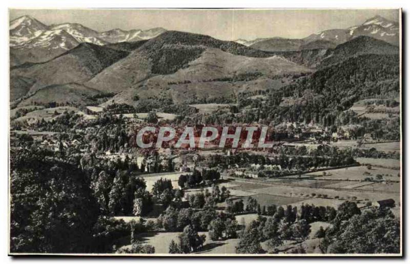 Old Postcard Bagneres de Bigorre Vue Generale