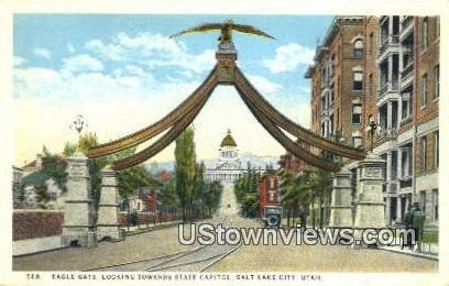 Eagle Gate - Salt Lake City, Utah UT  