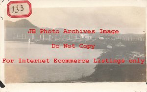 Panama, RPPC, Canal Scene, Buildings, Photo