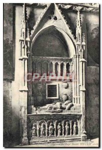 Old Postcard Cathedral Tomb of Pope Benedict XIV century XII