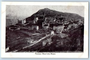 Monte Carlo Monaco Postcard Panorama Co-operative Merc Co. c1930's Advertising