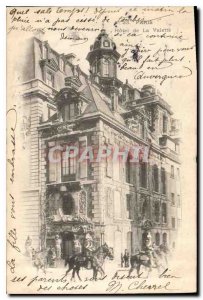 Postcard Old Paris Hotel de la Valette Army Dragons