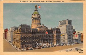 City Hall & Municipal Office Building in Baltimore, Maryland