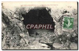Old Postcard Pouliguen The Goblins Cave