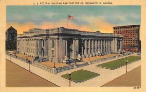 U S Federal Building and Post Office Indianapolis, Indiana IN