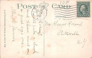 D11/ Fort Plain New York NY Postcard 1921 Railroad Depot Station