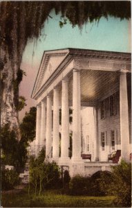 Postcard SC McClellanville Hampton Archibald Rutledge Home Albertype 1930s V60