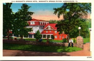 Virginia Harrisonburg Massanetta Springs Hotel Massanetta Springs Station