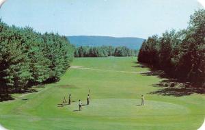 Echo Lake Pennsylvania Vacation Valley Golf Course Vintage Postcard K49240