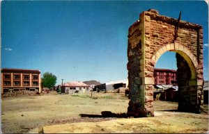 Postcard Deserted Ghost Town of Goldfield, Nevada~137581