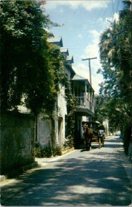 Florida St Augustine Romantic Aviles Street