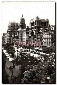 Postcard Modern Caile Madrid Alcala