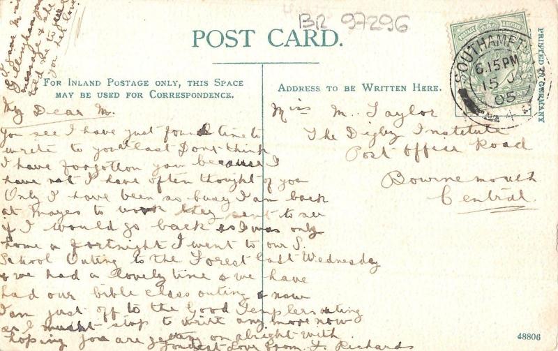 BR97296 common southampton   uk