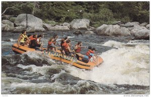 WEST FORKS, Maine, PU-1987; Rafting, Unioncorn Expeditions