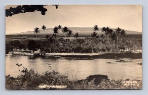 RPPC MAUNA KEA HILO HAWAII MORIHIRO REAL PHOTO POSTCARD 1921