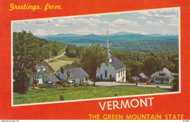 Greetings From Vermont 0 The Green Mountain State, 1950-1960s