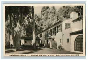 1910 West Wing At Santa Barbara Biltmore CA Postcard P181