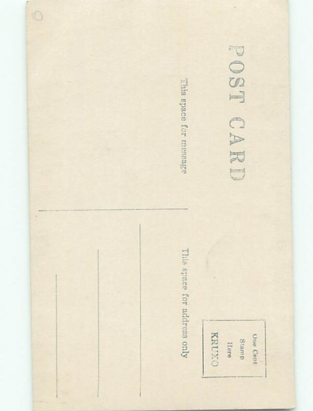 Old rppc BUILDING SCENE Architecture Postcard AB1025