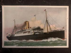 Mint Germany Picture Postcard SS Prinz August Passenger Ship